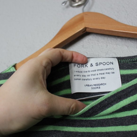 Urban Research Fork & Spoon Striped Long Sleeve - Picture 4 of 5